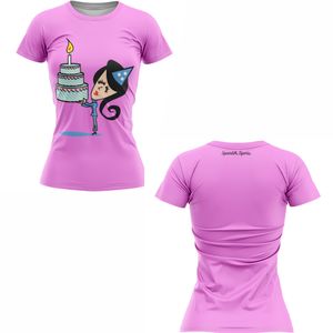 Camiseta de Cumpleaños para Mujer a Precio Económico, Transpirable, Hecha a Medida, en Oferta, Cómoda, Top de Moda, Ropa Deportiva Activa, Camiseta de Cumpleaños para Mujer - Product Image 3