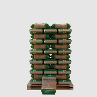 Granulés de bois néerlandais en sacs de 15 kg, combustible biomasse pour système de chauffage, granulés de bois durables de 6-10 mm en pin et chêne