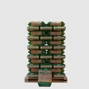 Granulés de bois des Pays-Bas en sacs de 15 kg – Combustible biomasse durable pour systèmes de chauffage – Morceaux de bois dur de pin et de chêne de 6-10 mm – 0,5 % de cendres – 4600 J par calorie - Product Image 5