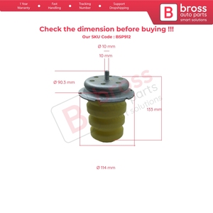 บั๊มสต็อปสปริงหลัง BSP912 รุ่น 516688 1351266080 สำหรับ Ducato Jumper Boxer Relay - Product Image 5