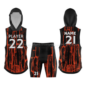Personalizado Nuevo Diseño Transpirable Bandera Uniformes de Fútbol Americano 7 En 7 Bandera Kits de Fútbol Uniforme de Fútbol Americano - Product Image 1