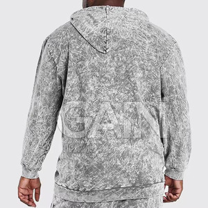 Survêtement lavé à l'acide de super qualité pour le jogging survêtement lavé à l'acide avec logo personnalisé au meilleur prix - Product Image 4