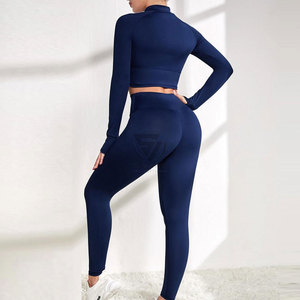 Backless Adjustable Yoga Sports Bra & Leggings 2-Piece Set for Women-Eco-Friendly Breathable Quick-Dry Spandex/Polyester - Product Image 3