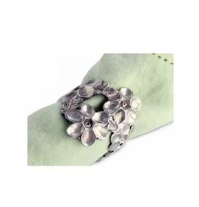 Anneau porte-serviettes design fait à la main le plus vendu pour hôtel et restaurant décoration de table ronds de serviette artisanat exquis - Product Image 6