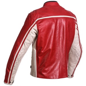 2025 grande taille en gros hommes de haute qualité en cuir de mouton/vache véritable col montant moto veste hiver décontracté fermeture éclair - Product Image 6