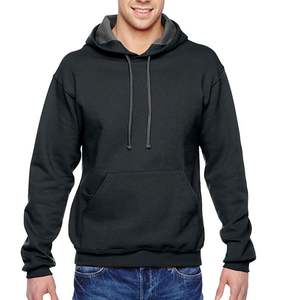 Sweat-shirts et pulls à capuche pour hommes de haute qualité, broderie personnalisée, impression en relief, 100% coton, French Terry, surdimensionné, design uni doublé - Product Image 6