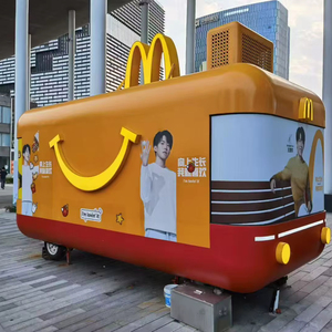 Custom-sized Street Mobile Kitchen Pizza Franchise Rice <strong>Roll</strong> Truck Restaurant Fast <strong>Food</strong> <strong>Cart</strong> Snack bar Barbecue <strong>Food</strong> Truck - Product Image 5