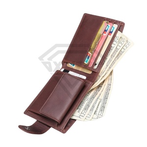 La mejor oferta, carteras de piel de vaca auténtica, piel pequeña informales de carteras pequeñas, venta al por mayor, la mejor cartera OEM al mejor precio - Product Image 2