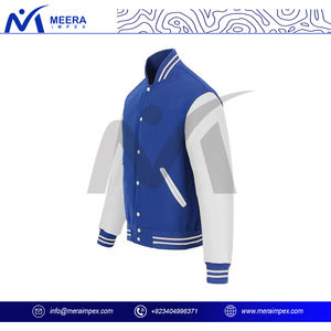 Chaqueta de béisbol de calle ligera y elegante para hombre, ropa de abrigo de invierno duradera con opciones de personalización para clubes deportivos - Product Image 3