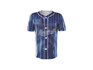 Camiseta de béisbol para hombre personalizada, uniforme de equipo transpirable con número de nombre personalizado, ropa deportiva OEM/ODM, ropa de softball personalizable - Product Image 2