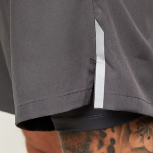 Pantalones Cortos de Compresión Premium para Hombre con Tejido Elástico Multidireccional y Servicio de Logotipo Personalizado para Marcas de Ropa Deportiva - Product Image 6