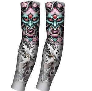 Manchons de bras de cyclisme personnalisés sans couture avec fonction de séchage rapide et votre propre logo inclus manchons de compression - Product Image 2