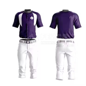 Uniforme de baseball à bas prix pour hommes Conception de logo personnalisé Uniforme de baseball pour hommes Taux de vente entier 2025 - Product Image 1