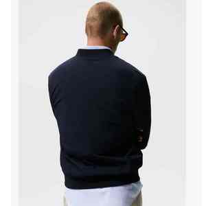 Veste bomber de sport pour homme sur mesure OEM ODM, coupe-vent, toucher doux, légère, vêtements de sport - Product Image 4