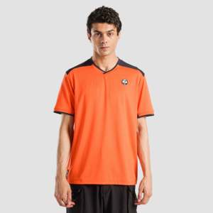 Conjunto de Uniforme de Fútbol Juvenil Personalizado Inferno Stride, Naranja, Poliéster, Mangas Cortas, Técnicas de Sublimación, Patrón con Número - Product Image 2
