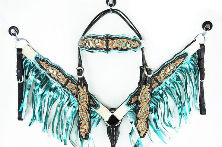 Brown/turquoise