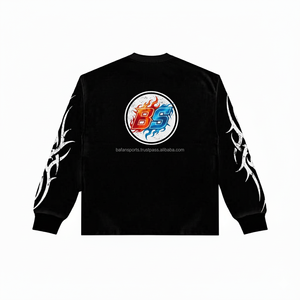 Sweat-shirt de haute qualité pour femmes coton mélangé lourd couleur noire feu glace Logo personnalisé DTG imprimé femmes sweats respirants - Product Image 1