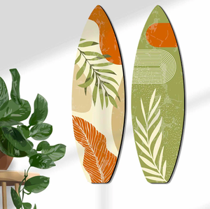 Art mural moderne naturel et écologique de 4 pouces, artisanat en métal avec motif vertical pour accrocher des décorations d'anniversaire - Product Image 4