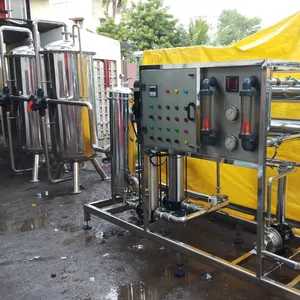 6000 Lph Ruw Water Tot Gezuiverd Watertoevoerverwerkingsmachines Met Hoge Capaciteit Zuiveringsapparatuur