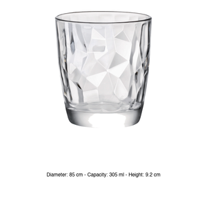 Vaso Bormioli Rocco Diamond Water 30 cl, Suministros para Restaurantes, Suministros para Bares, Venta al por Mayor - Product Image 3