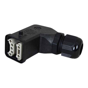 SIEMENS PROFIBUS ECOFAST PRISE HYBRIDE ANGULÉE (ECOFAST CU) 2 X CU; 4 X 1,5 SQMM CU; CONNECTEUR SOCKET HANBRID - Product Image 1