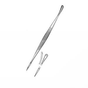 El mejor producto personalizado de alta calidad Saalfeld Comedone Extractor 14,5 cm Instrumentos de Dermatología de acero inoxidable de doble extremo - Product Image 5