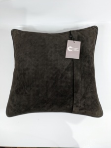 Belle main tressé coussin taie d'oreiller maison décorative canapé coussin couvre pur cuir oreiller en gros personnalisé nouveau à la main - Product Image 3