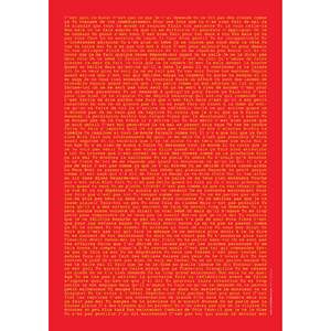 Póster moderno con citas sobre crianza francesa para decoración de pared - Product Image 1