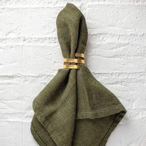 Anneaux de serviette en fer faits à la main haut de gamme avec un style vintage unique pour les paramètres de la maison sur le thème de la ferme. - Product Image 4