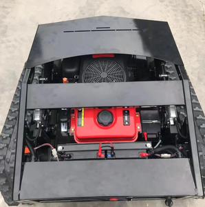 Tondeuse robot chenillée industrielle haut de gamme pour bricolage et OEM, garantie 5 ans, haute qualité, RC, essence, 400CC, 23HP, 800MM (32 pouces), noire - Product Image 3