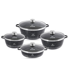 Juego de Utensilios de Cocina Antiadherentes de Granito de 8 Piezas con Diseño Clásico Ultra Premium y Revestimiento Multicapa - Product Image 1