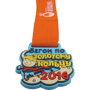 Medallas Deportivas Personalizadas al por Mayor para Maratón, Premio Promocional, Diseño <span class=keywords><strong>de</strong></span> Medalla <span class=keywords><strong>de</strong></span> Goma <span class=keywords><strong>de</strong></span> PVC, Forma Sublimada <span class=keywords><strong>con</strong></span> Cintas - Product Image 2