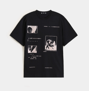 Camiseta holgada sólida de alta calidad de algodón con ajuste cuadrado, camiseta de gran tamaño de peso pesado, camiseta recortada con estampado personalizado para hombres - Product Image 3