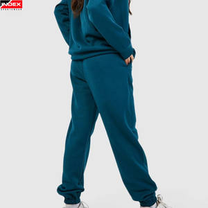 Survêtement personnalisé pour hommes pantalon survêtement cordon décontracté vêtements actifs 100% coton survêtement ensemble - Product Image 2