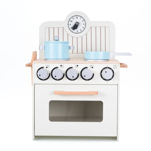 ROBINCOOL Juguete de Cocina de Madera 32 X 26 X Cocinita con Horno y Accesorios Incluidos - Product Image 1