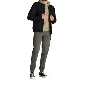 Chaqueta de Béisbol Varsity de Lona Tejida de Primera Calidad, con Cuello Alto, Resistente al Viento y Transpirable para Hombre - Product Image 2