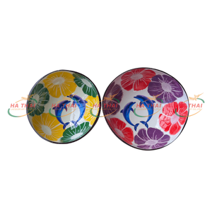 Tazón de Coco Lacado de Diseño Personalizado, Hecho a Mano, Ecológico, No Tóxico, Apto para Alimentos, Reutilizable, Estilo Minimalista, para Uso Doméstico - Product Image 4
