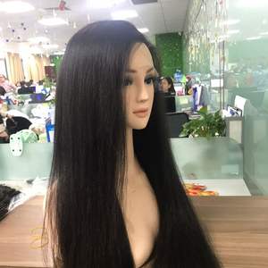 วิกผมบริสุทธิ์แบบ Remy 100% สองชั้นผมปลอมสีบลอนด์ฟอกขาวผมเวียดนาม - Product Image 6