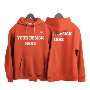 100% coton confortable motif solide tricoté sweat grande taille hommes et femmes usage décontracté quotidien sweat à capuche à bas prix - Product Image 1