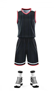 Maillot d'uniforme de basket-ball respirant grande taille vêtements de basket-ball pour jeunes Sublimation Logo adultes - Product Image 3