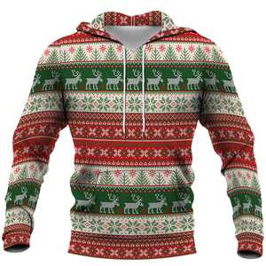 Premium Pullover 100% Cotton Winter <b>Christmas</b> <b>Hoodie</b> with Customized Snowman Print and Logo for Unisex - Product Image 3