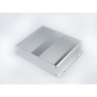 Boîtier de mini PC en aluminium à dissipation thermique élevée personnalisé, usiné par CNC, surface anodisée, boîtier de précision usiné par CNC
