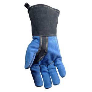 Guantes de soldadura de cuero Premium Llegada Resistencia al calor Guantes de seguridad razonables Resistencia al calor Servicio OEM personalizado mejor - Product Image 4