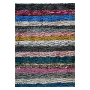 Tapis de salon en chenille gris anthracite traditionnel anatolien imprimé numériquement, lavable en machine, antidérapant - RUGS DEPOT LXDP-0019 (vente en gros) - Product Image 1
