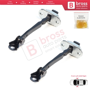 ชุดสายรัดจำกัดการเปิดประตูหน้า 2 ชิ้น รุ่น BDP1634-1 สำหรับรถยนต์ Micra MK5 K14 ปี 2016-2023 รหัสอะไหล่ 80430-5FA0A - Product Image 2