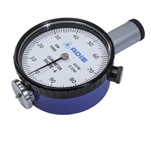 ASTM D-2240 Shore เครื่องวัดระยะทางแบบไร้ขีดสูงสุดสำหรับวัดยางพลาสติกอ่อนและโพลิเมอร์ที่มีความยืดหยุ่น - Product Image 1