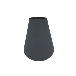 Vente en gros de vaisselle décorative pour la maison Vase décoratif à fleurs en métal et fer Finition grise pour la décoration d'hôtels et de maisons en métal - Product Image 1