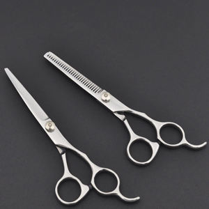 Fabricant de gros Ensemble d'outils pour le barbier Ciseaux professionnels sans trace pour les dents Ciseaux plats de coiffeur en platine pour salon de coiffure - Product Image 3