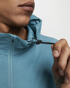 Chaqueta cortavientos personalizada OEM 2024 con cremallera completa para hombre, chaqueta cortavientos con capucha para deportes al aire libre, nueva, impermeable, para hombre - Product Image 4