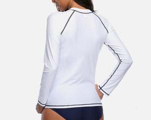 Camiseta Deportiva para Mujer, Transpirable, Antibacteriana, con Protección UV, de Secado Rápido, para Entrenamiento Deportivo, Gimnasio, Fitness, Playa - Product Image 6